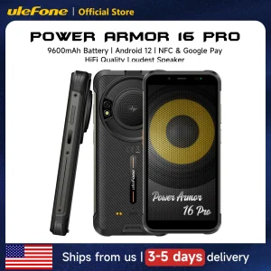Ulefone Power Armor 16 Pro 9600mAh Rugged Waterproof Smartphone