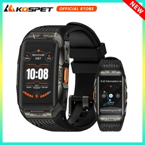 2025 KOSPET TANK X2 Ultra GPS Smart Watch For Men 3D Curved Screen Stainless Steel Body